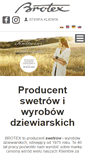 Mobile Screenshot of brotex.pl