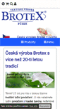 Mobile Screenshot of brotex.cz