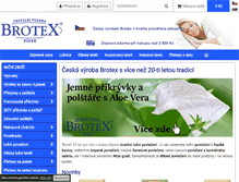 Tablet Screenshot of brotex.cz
